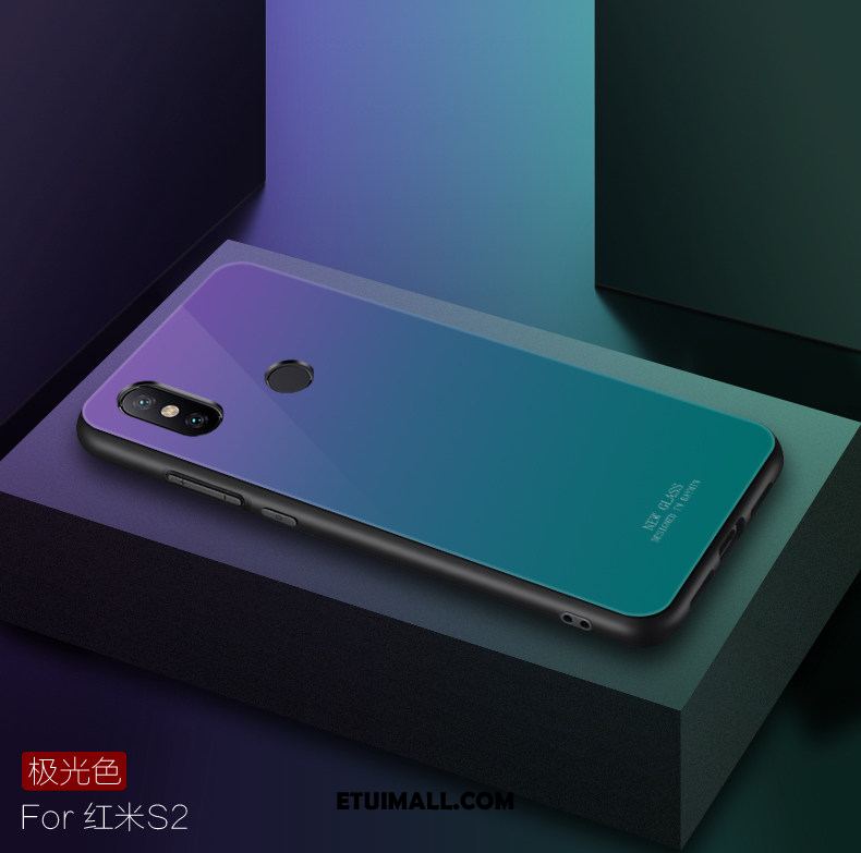 Etui Xiaomi Redmi S2 Telefon Komórkowy Mały Szkło Kreatywne Silikonowe Futerał Kup