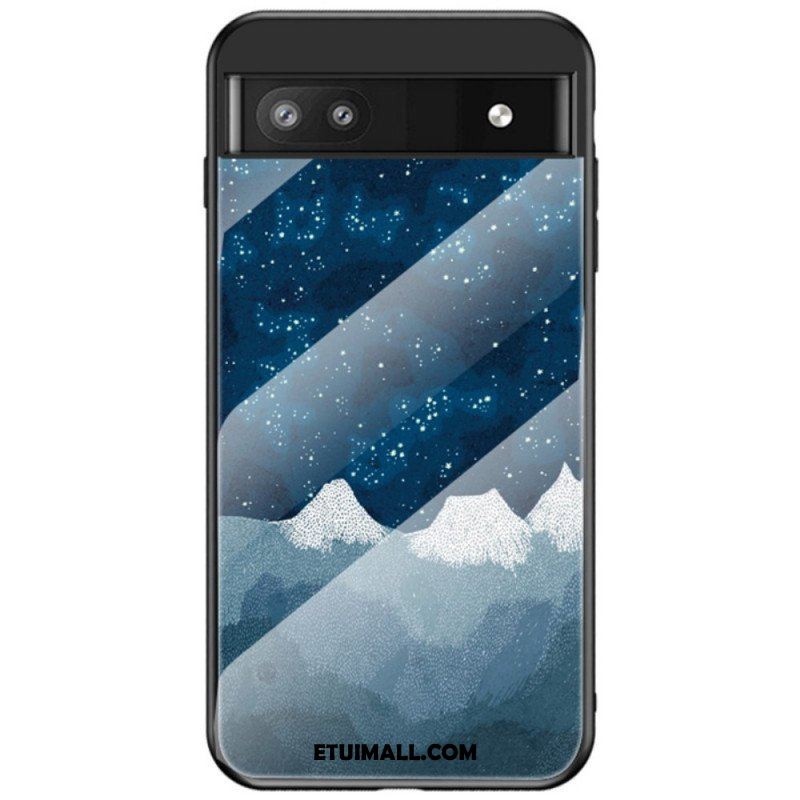 Etui do Google Pixel 6A Wzór Ze Szkła Hartowanego