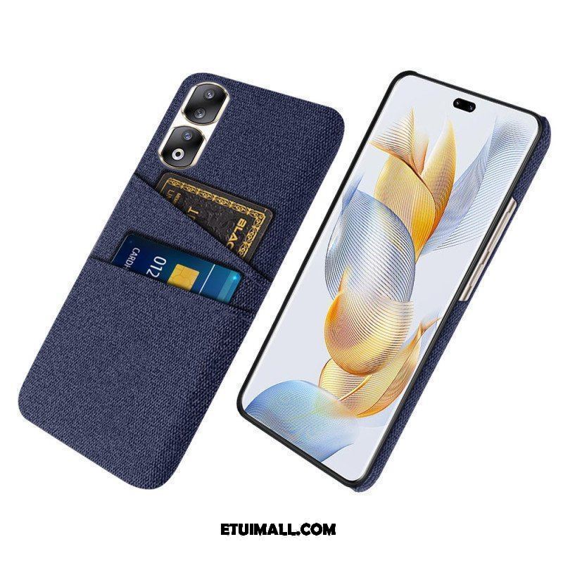 Etui do Honor 90 Pro Materiałowe Etui Na Karty