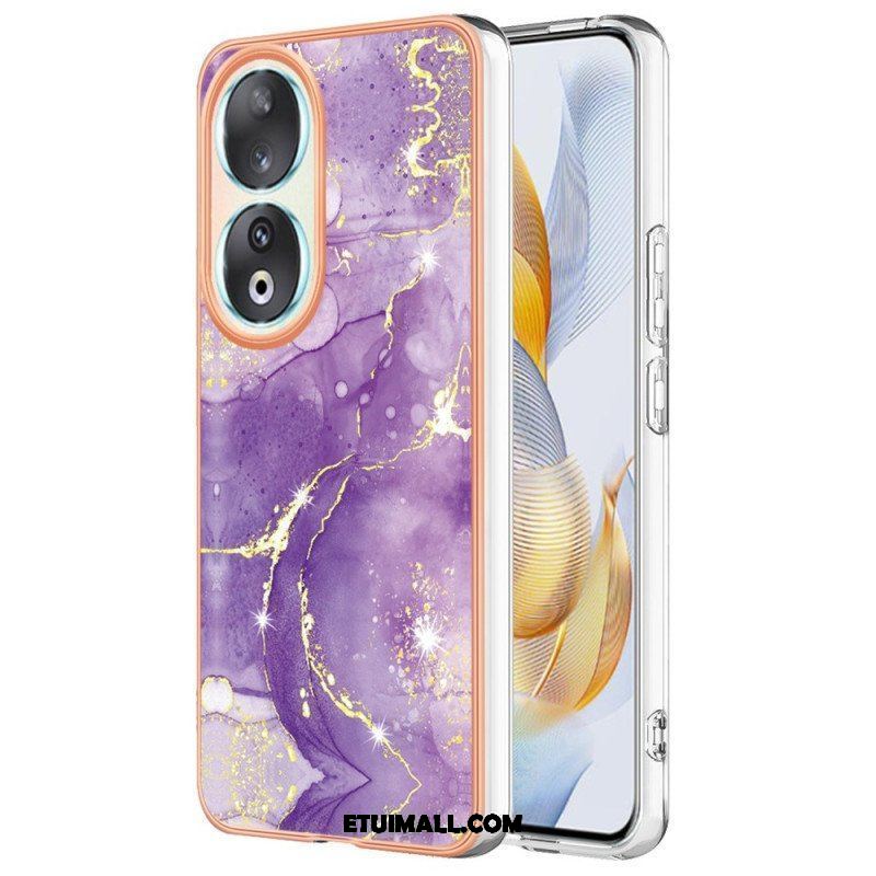 Etui do Honor 90 Wspaniały Marmur