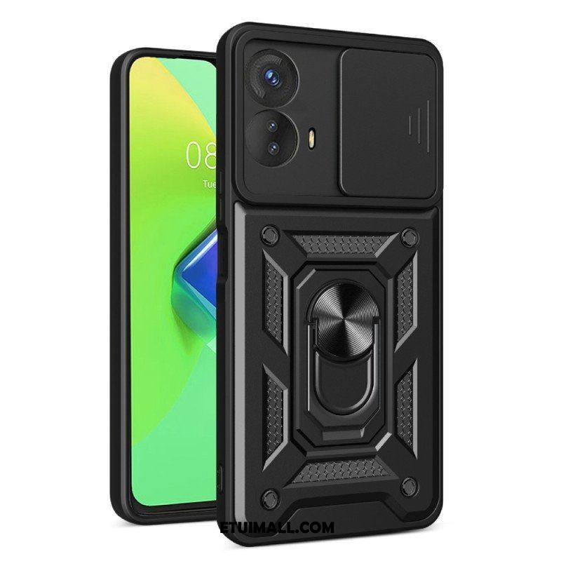 Etui do Moto G73 5G Pierścień-wspornik I Osłona Obiektywu