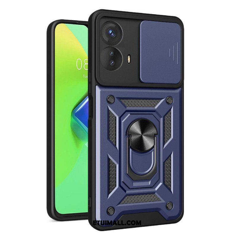 Etui do Moto G73 5G Pierścień-wspornik I Osłona Obiektywu