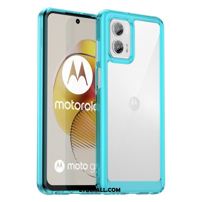 Etui do Moto G73 5G Przezroczysta Hybryda