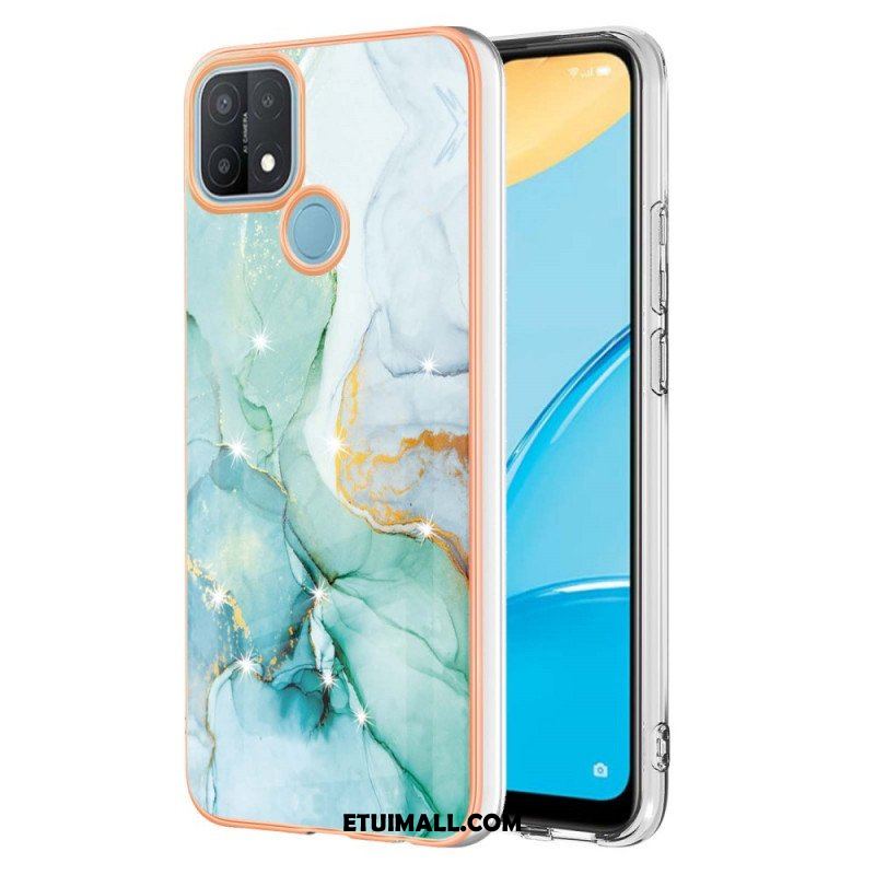 Etui do Oppo A15 Marmur