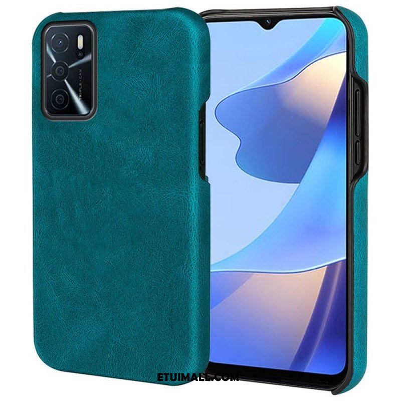 Etui do Oppo A16 / A16s Nowe Kolory Elegancja Skórzany Efekt