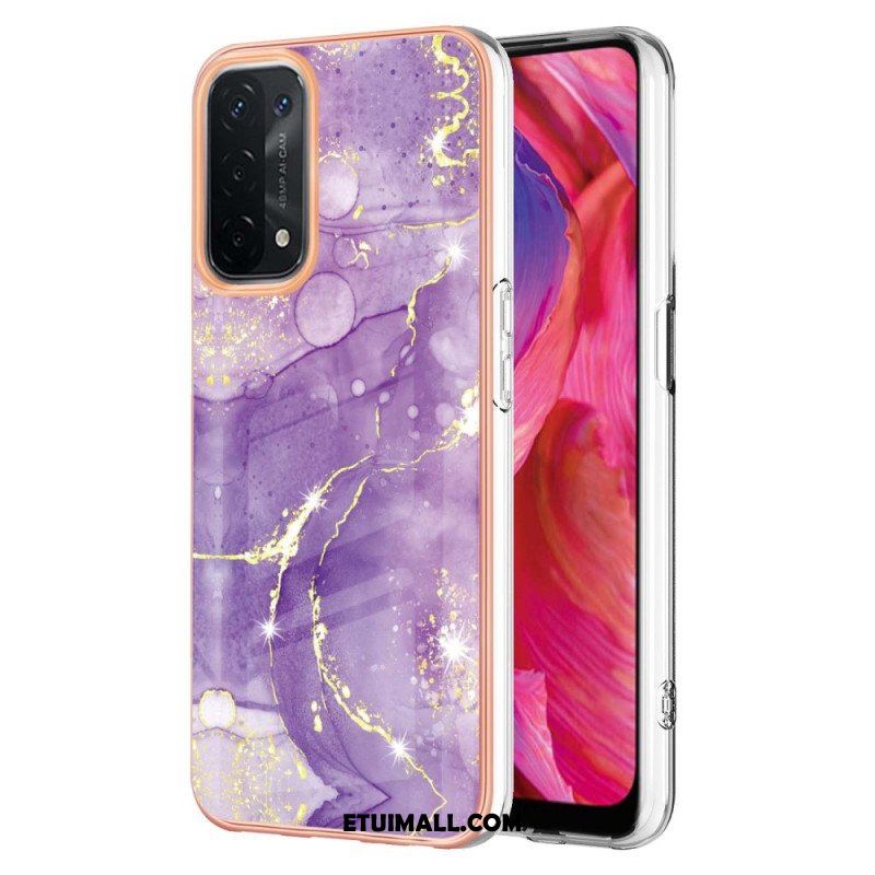 Etui do Oppo A54 5G / A74 5G Marmurowy Projekt