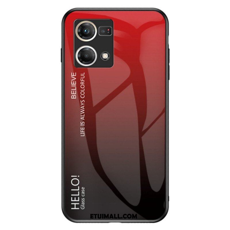 Etui do Oppo Reno 7 Szkło Hartowane Witam