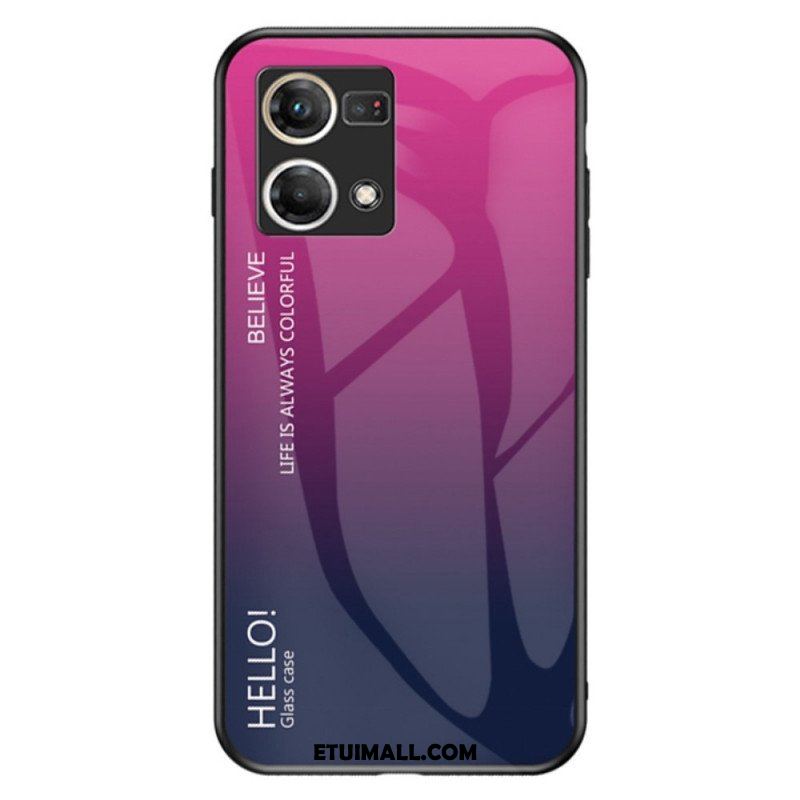 Etui do Oppo Reno 7 Szkło Hartowane Witam