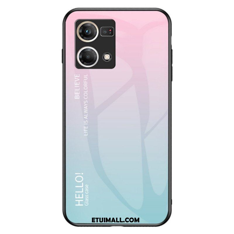 Etui do Oppo Reno 7 Szkło Hartowane Witam