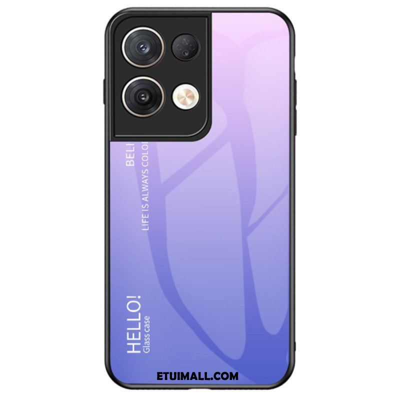 Etui do Oppo Reno 8 Pro Szkło Hartowane Witam