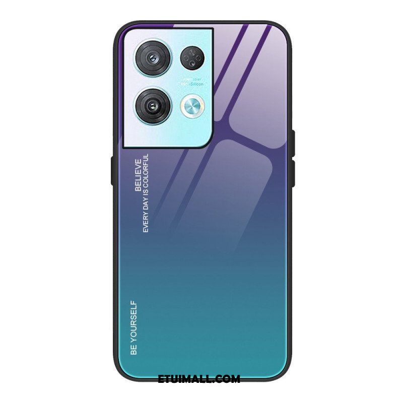 Etui do Oppo Reno 8 Pro Uwierz W Szkło Hartowane