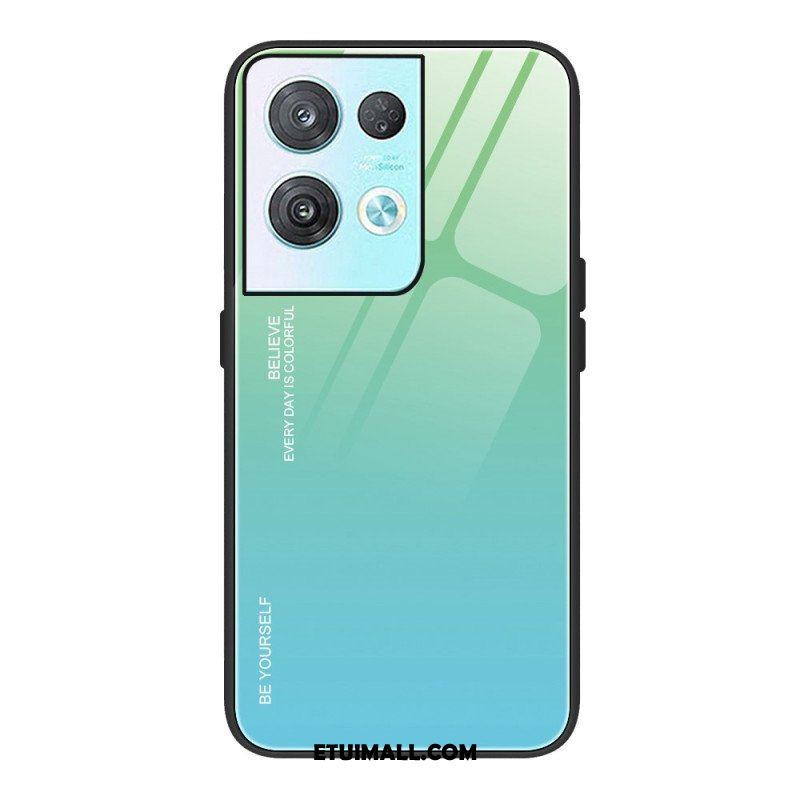 Etui do Oppo Reno 8 Pro Uwierz W Szkło Hartowane