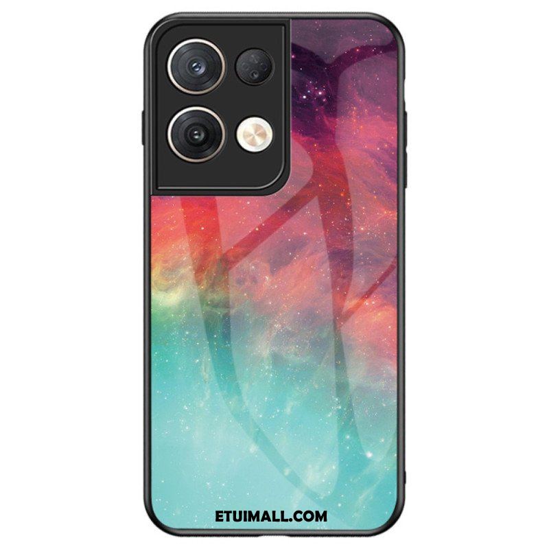 Etui do Oppo Reno 8 Pro Wzór Ze Szkła Hartowanego