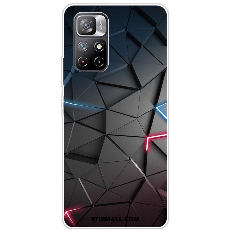 Etui do Poco M4 Pro 5G Elastyczna Geometria