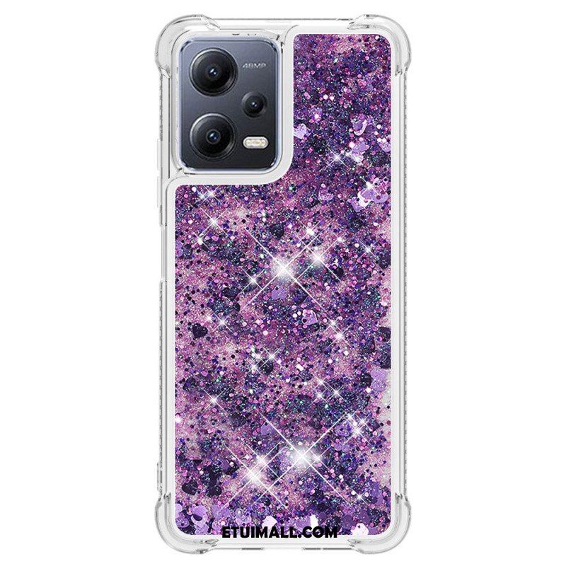 Etui do Poco X5 5G Kolorowe Cekiny