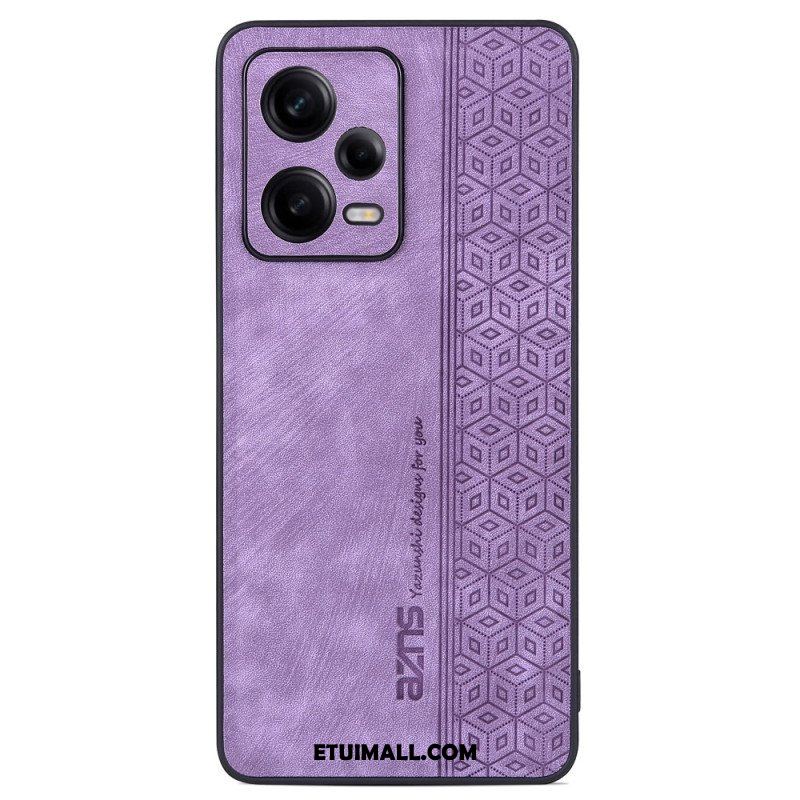 Etui do Poco X5 Pro 5G Efekt Skóry Azns