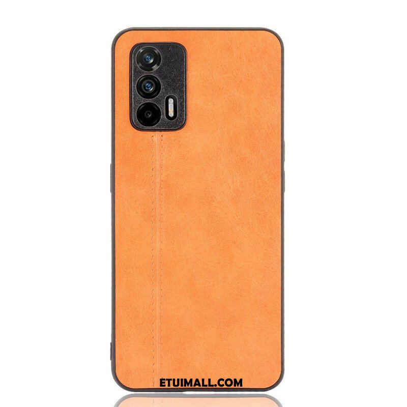 Etui do Realme GT 5G Stylowe Skórzane Szwy