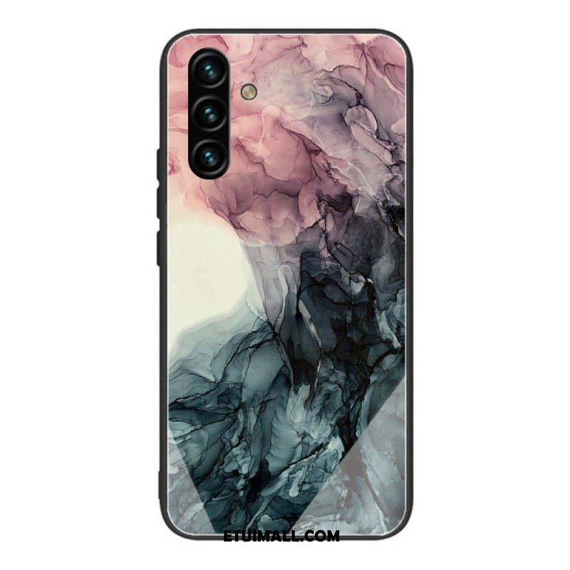 Etui do Samsung Galaxy A13 5G / A04s Marmurowe Szkło Hartowane