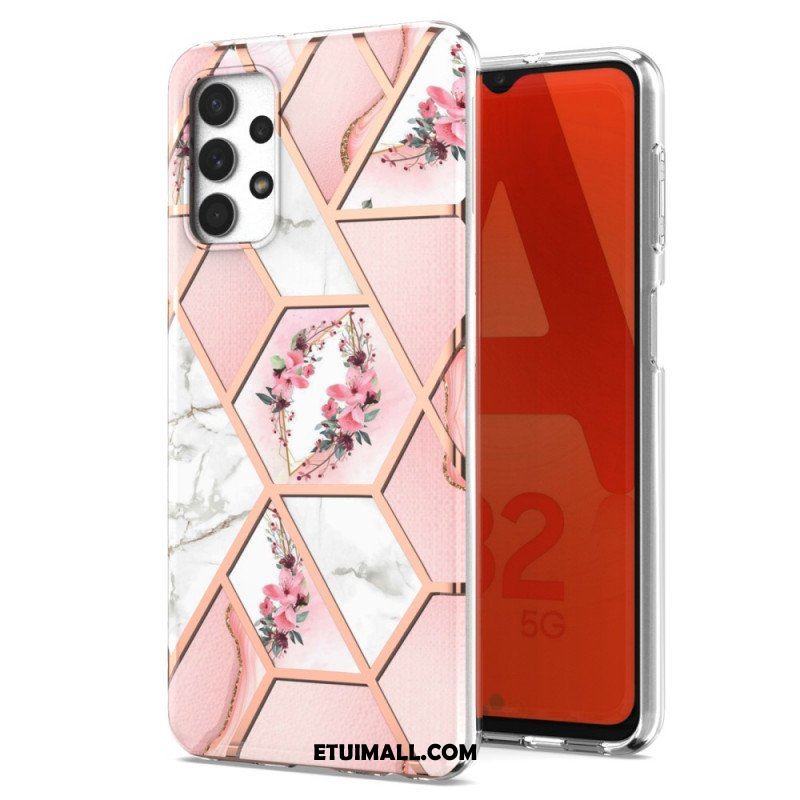 Etui do Samsung Galaxy A13 Kwiaty