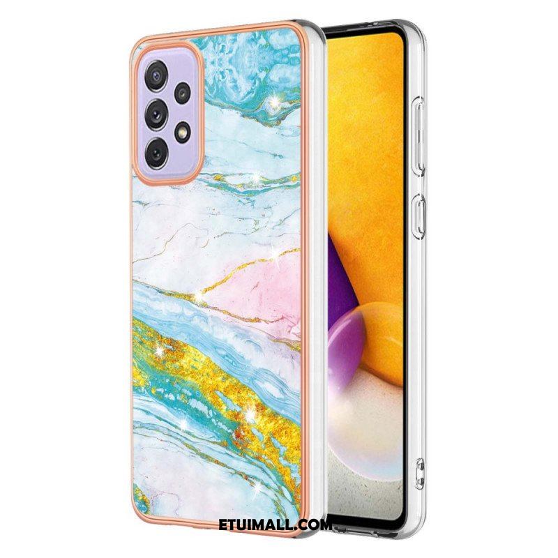 Etui do Samsung Galaxy A13 Silikonowy Elastyczny Marmur