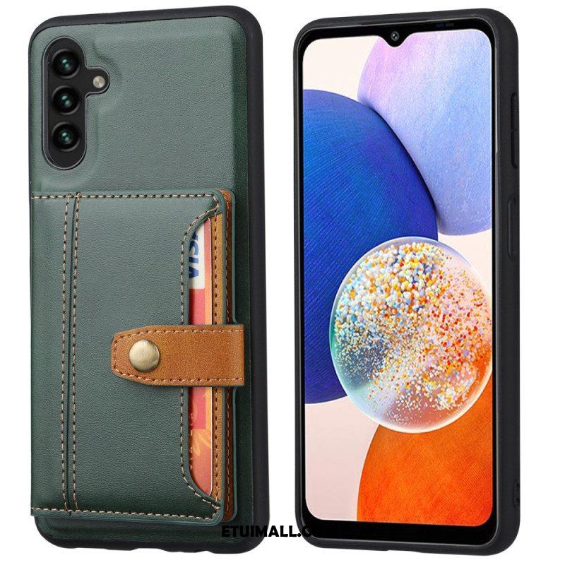 Etui do Samsung Galaxy A14 / A14 5G Pasek Podtrzymujący Posiadacza Karty