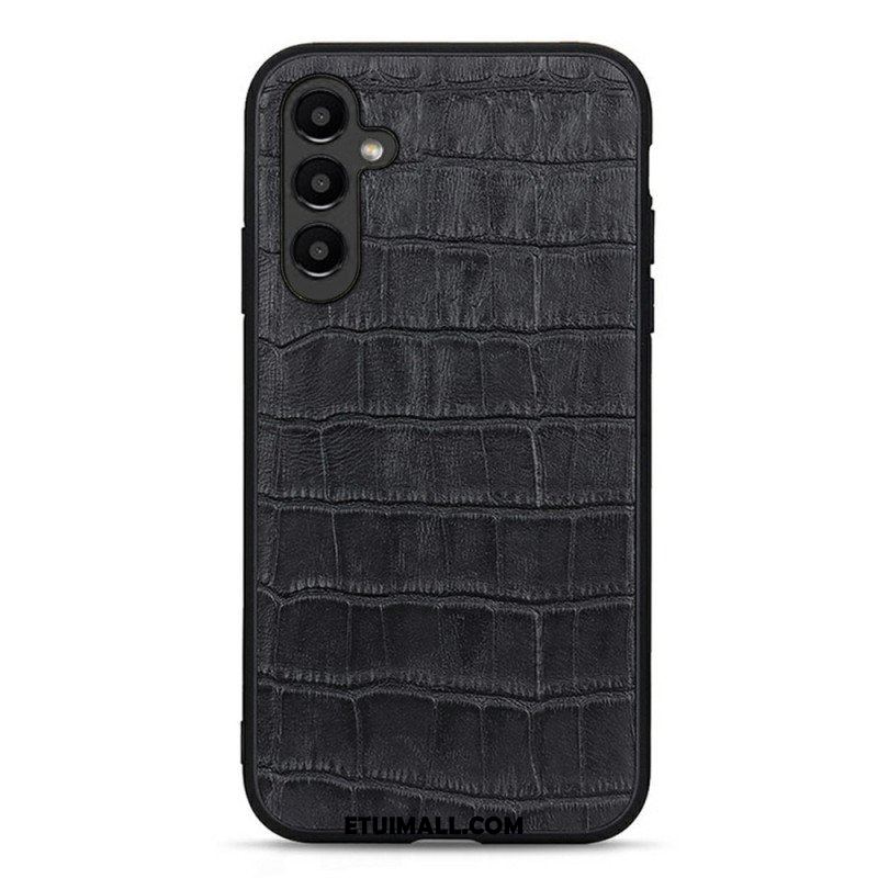 Etui do Samsung Galaxy A14 / A14 5G Prawdziwa Skóra Krokodyla