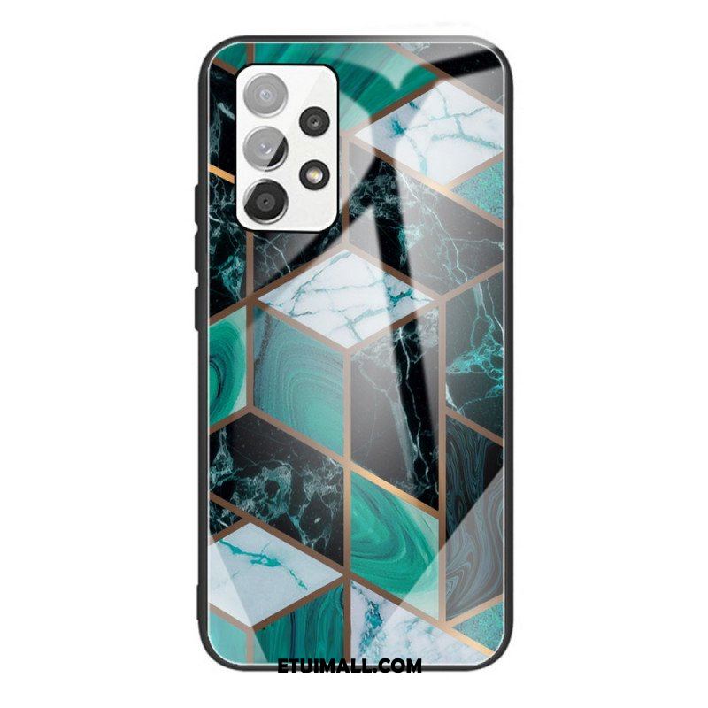 Etui do Samsung Galaxy A53 5G Geometria Marmurowe Szkło Hartowane