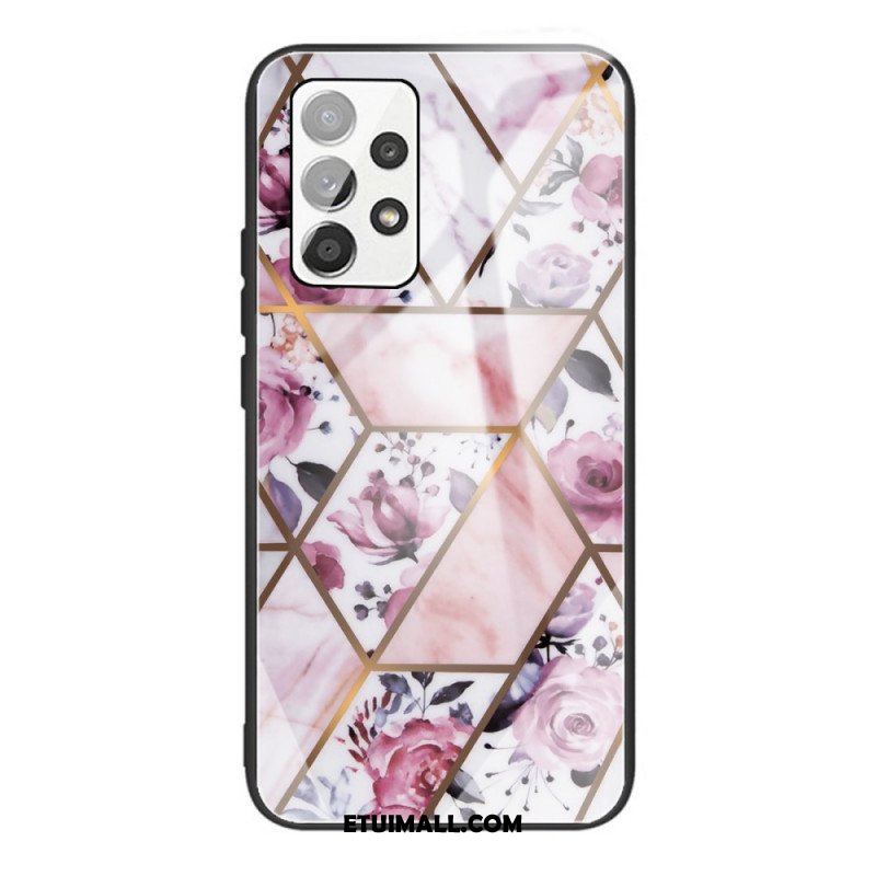 Etui do Samsung Galaxy A53 5G Geometria Marmurowe Szkło Hartowane