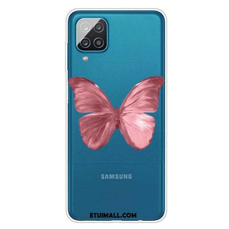 Etui do Samsung Galaxy M12 / A12 Dzikie Motyle