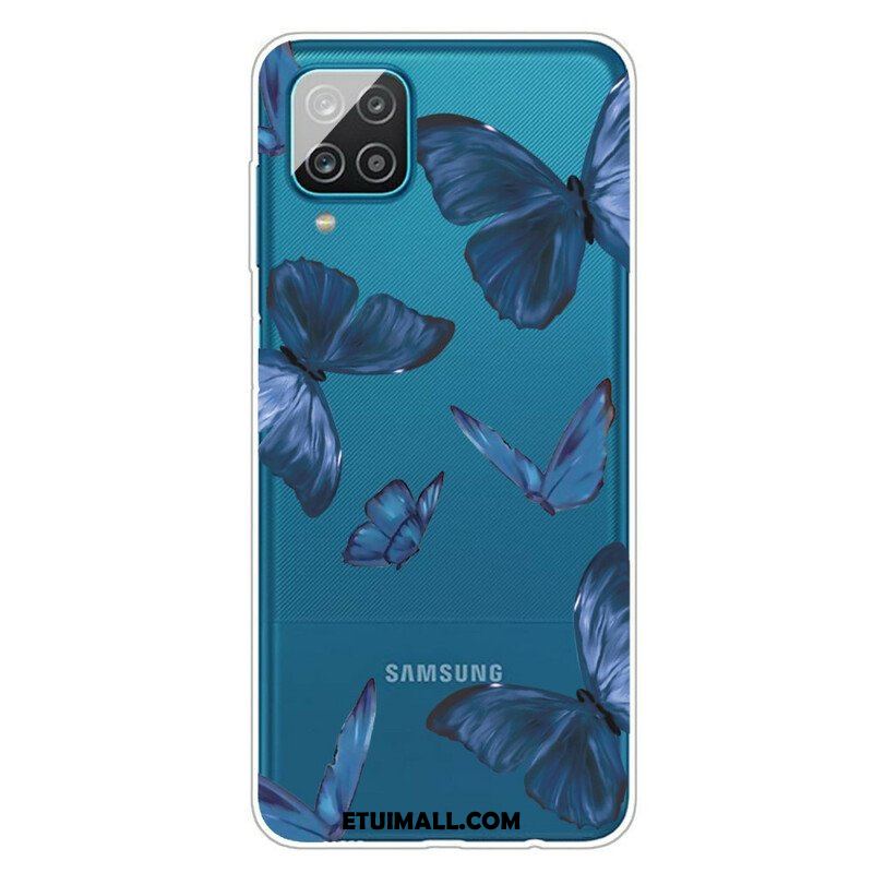 Etui do Samsung Galaxy M12 / A12 Dzikie Motyle