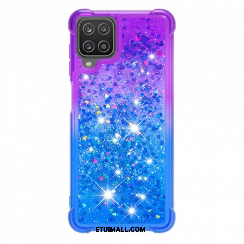 Etui do Samsung Galaxy M12 / A12 Kolory Cekinów