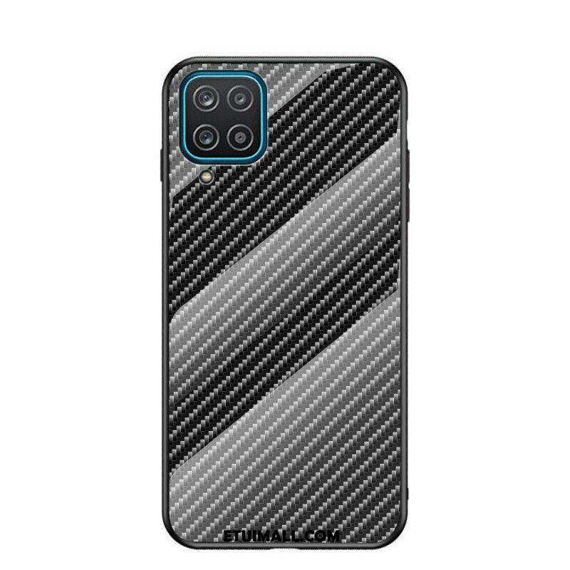 Etui do Samsung Galaxy M12 / A12 Szkło Hartowane Z Włókna Węglowego