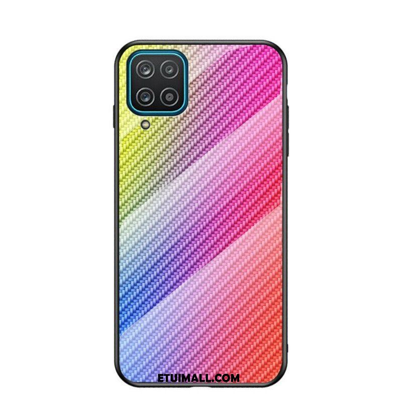 Etui do Samsung Galaxy M12 / A12 Szkło Hartowane Z Włókna Węglowego