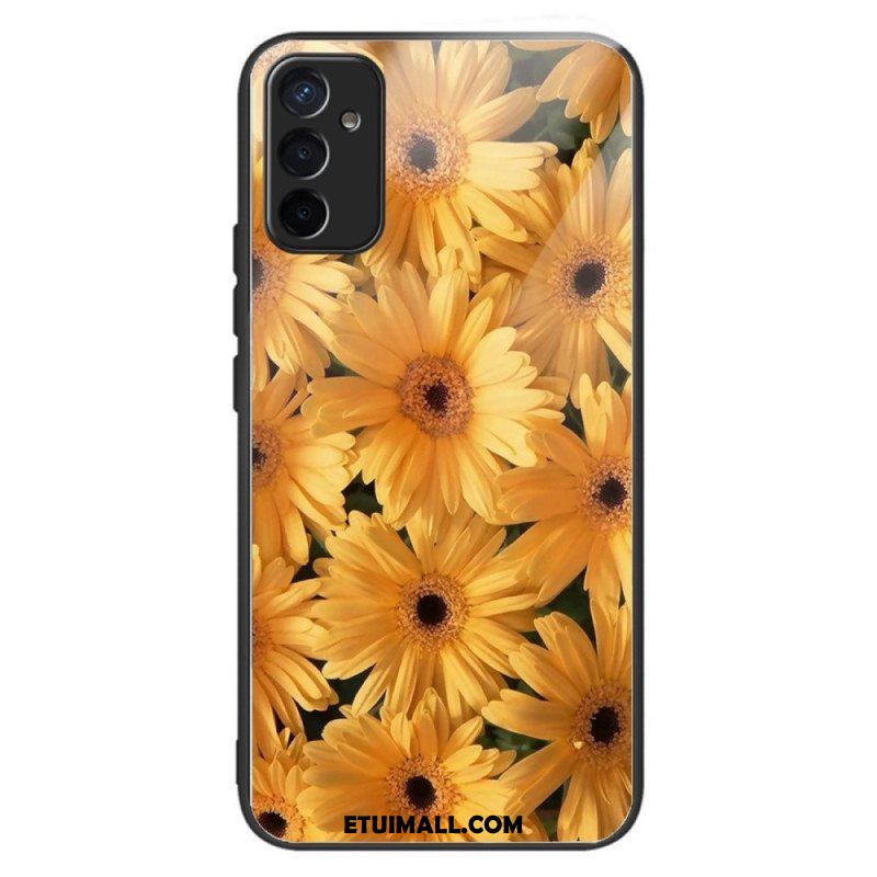 Etui do Samsung Galaxy M13 Szkło Hartowane Słoneczniki