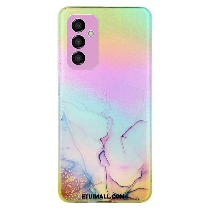 Etui do Samsung Galaxy M23 5G Marmur Z Efektem Lasera