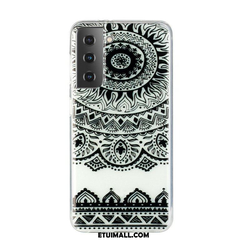 Etui do Samsung Galaxy S21 5G Bezszwowa Kwiatowa Mandala