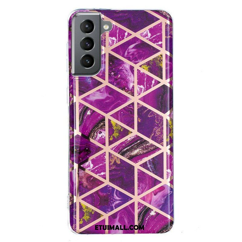 Etui do Samsung Galaxy S21 FE Ultra Designerski Marmur