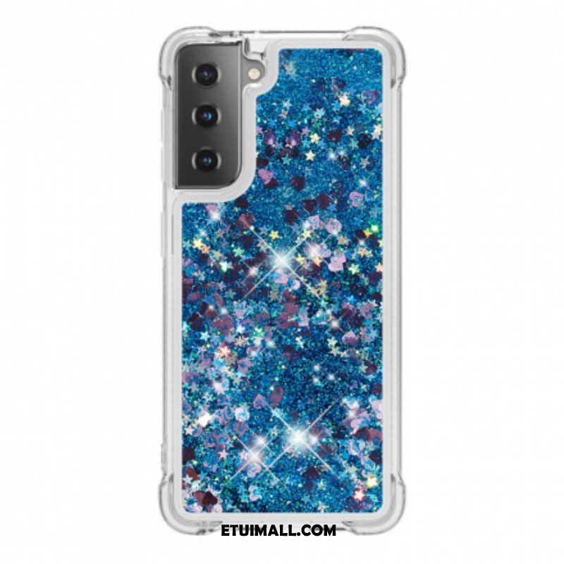 Etui do Samsung Galaxy S21 Plus 5G Pragnienia Cekiny