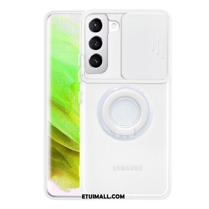 Etui do Samsung Galaxy S22 5G Pierścień-wspornik I Osłony Obiektywu