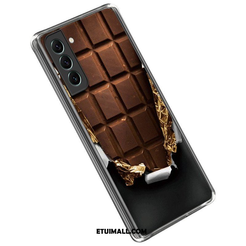 Etui do Samsung Galaxy S23 5G Elastyczna Czekolada