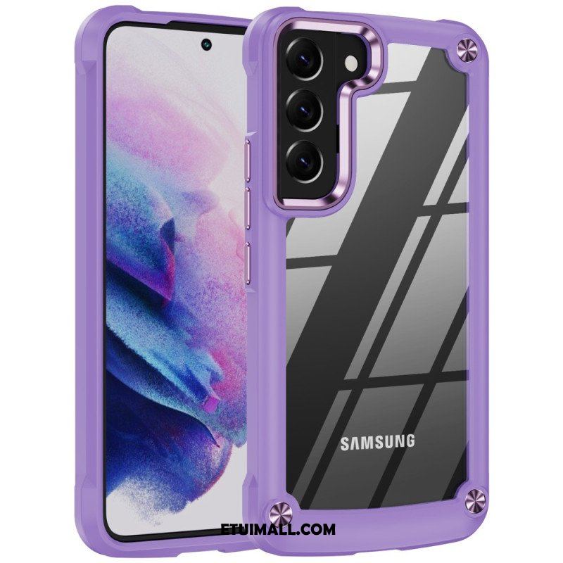 Etui do Samsung Galaxy S23 Plus 5G Hybryda Ze Stopem Aluminium