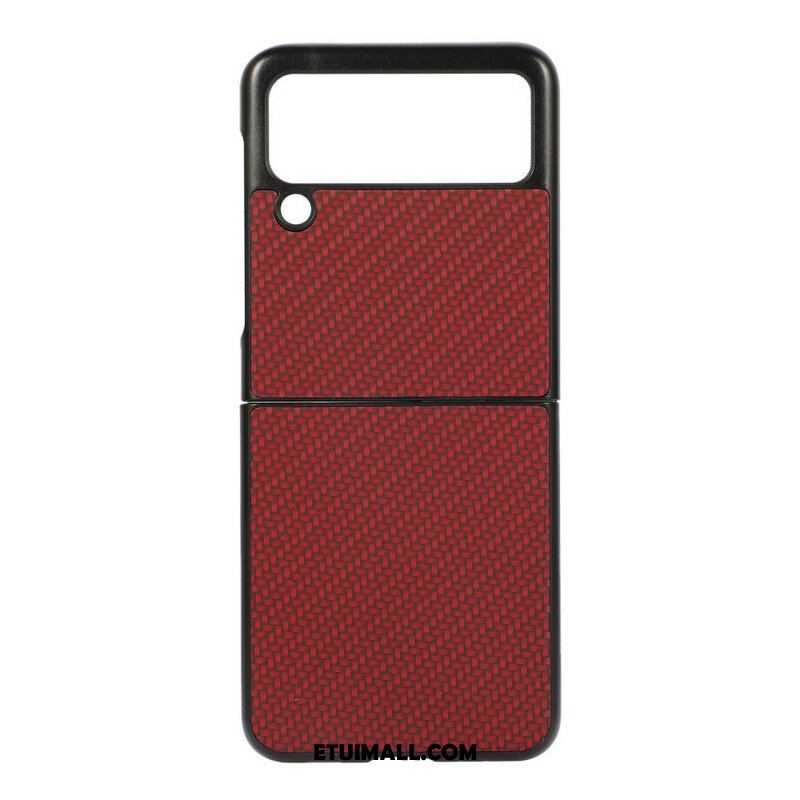 Etui do Samsung Galaxy Z Flip 3 5G Etui Folio Włókno Węglowe