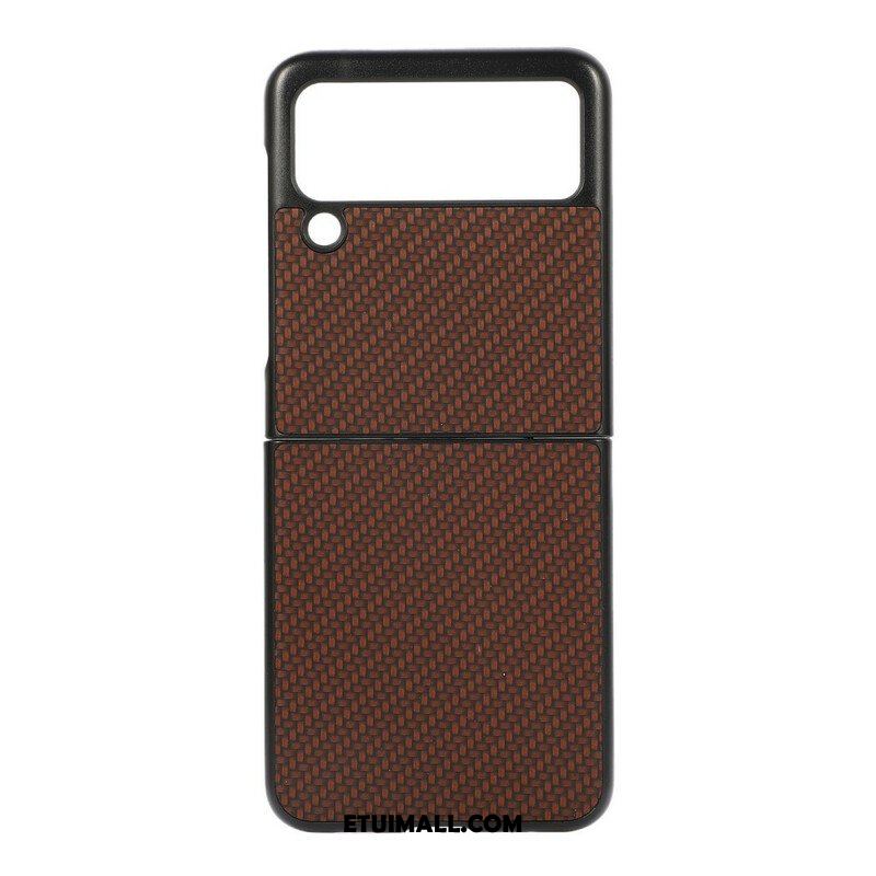 Etui do Samsung Galaxy Z Flip 3 5G Etui Folio Włókno Węglowe