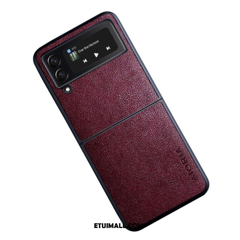 Etui do Samsung Galaxy Z Flip 4 Etui Folio Efekt Skóry Aioria