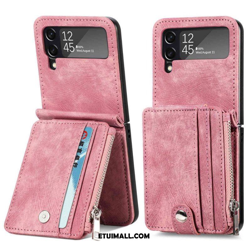 Etui do Samsung Galaxy Z Flip 4 Etui Folio Posiadacz Karty / Portmonetka