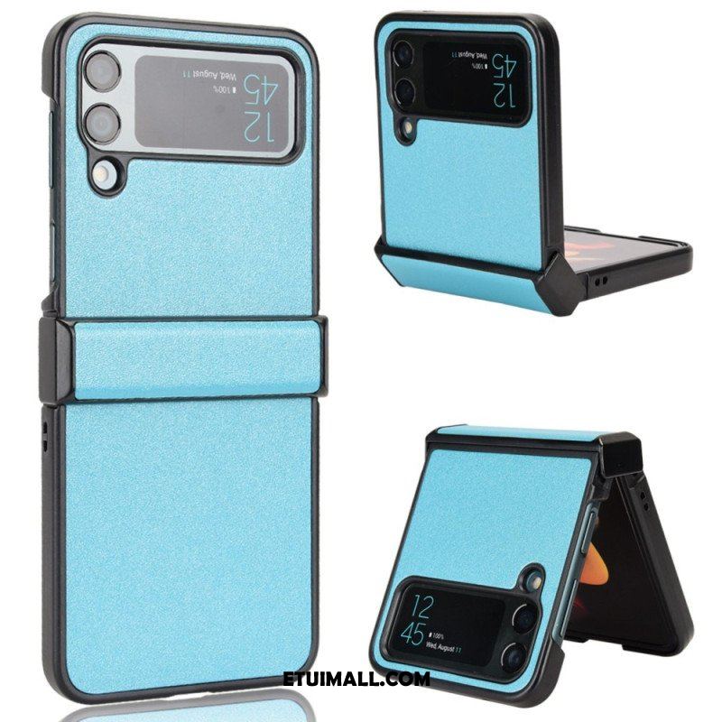 Etui do Samsung Galaxy Z Flip 4 Etui Folio Tekstura Z Efektem Matowym