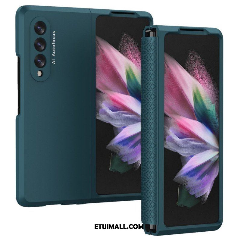 Etui do Samsung Galaxy Z Fold 3 5G Z Osłoną Ekranu I Zawiasem