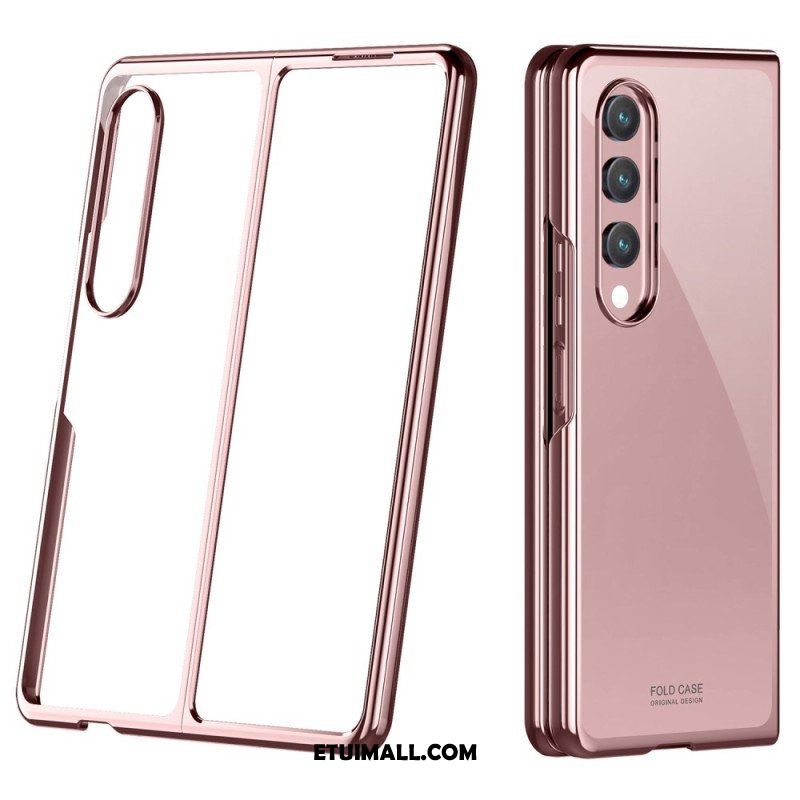 Etui do Samsung Galaxy Z Fold 4 Dyskretny Metalik