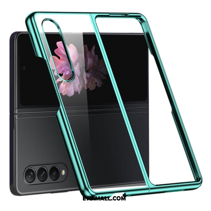 Etui do Samsung Galaxy Z Fold 4 Przezroczysty Metalik