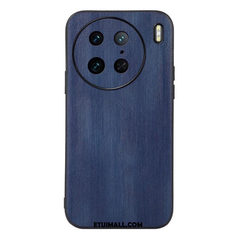 Etui do Vivo X90 Pro Teksturowana Sztuczna Skóra